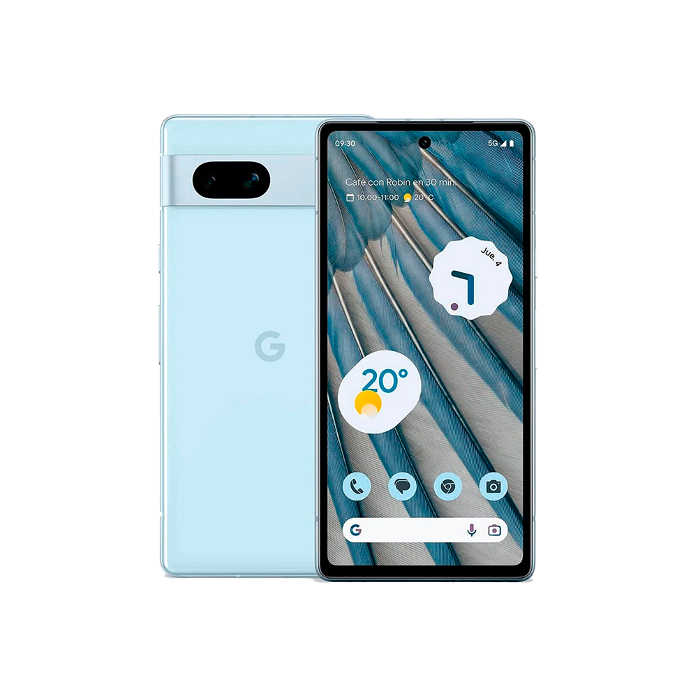 Pixel 7a azul claro